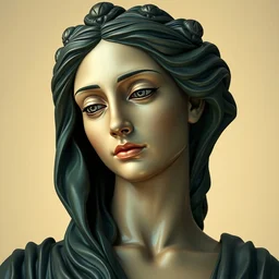 3 d cell shaded portrait painting of goddess statue, 3 d cell shaded cubism, in the style of picasso 3 d cell shaded, elegant, highly detailed, artstation, art by picasso 3 d cell shaded unreal engine