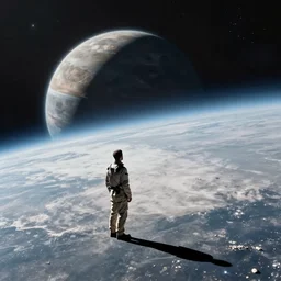 A scene from Interstellar of Miller's planet, environment concept, digital art, Beeple, unreal engine, WLOP, trending on artstation,