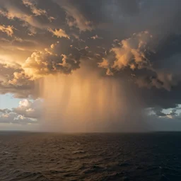 summer storm ocean, cinematic view, epic sky, no people, detailed, concept art, high detail, warm lighting, volumetric, godrays, vivid, beautiful, trending on artstation, by jordan grimmer, huge scene, art greg rutkowski