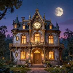 clockwork mansion inspired by claude piron