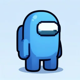 among us,pixel art