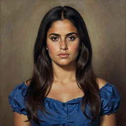salma hayek, portrait, by diego rivera,