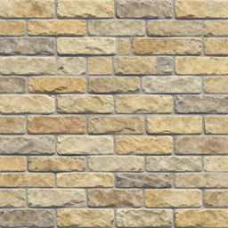 sandstone brick, painted tiling texture by makoto shinkai