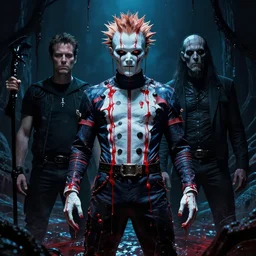 dean cornwell, steve niles, clive barker, pinhead hellraiser, demonic realm, ocean of blood, occult, rembrandt lighting
