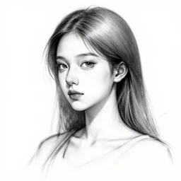 ! dream a black and white rough sketch with slight purple tones of a girl wearing traditional clothing of a japanese miko in the harajuku style wearing yeezy 5 0 0 sneakers