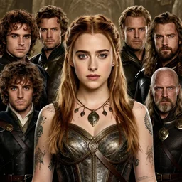 young emma roberts, legendary warrior, heroic fighter, lord of the rings, tattoos, decorative ornaments, battle armor, omar ortiz, carl spitzweg, ismail inceoglu, vdragan bibin, hans thoma, greg rutkowski, alexandros pyromallis, perfect face, sharply detailed, centered, rule of thirds, realistic shading, photorealism