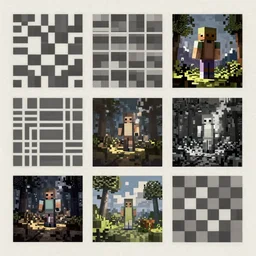 photo paper texture pixel art pbr materials procedural tile patern substance photo game cg textures. com gametextures studio resource image handpaint minecraft style