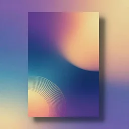 abstract beautiful multicolor gradient background, card templmate, wallpaper, lines, shapes, trending behance, poster by kinkade