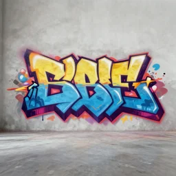 3 d realistic wildstyle graffiti