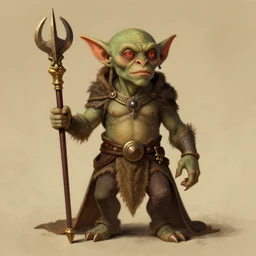 A goblin from D&D, 4k, digital art, trending on artstation, trending on cgsociety, renaissance