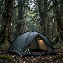 davind tentant goth chic scary forest depth of field 8 k