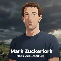 mark zuckerberg anime