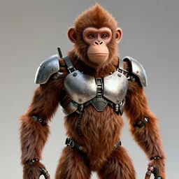 furry monkey cyborg man, hyperrealistic, cinematic still, octane render, unreal engine, cgsociety, hd