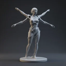 art is infinite, liquidity is limited, 3 d conceptual sculpture, octane render,