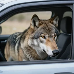 knight = wolf [ in a car ]