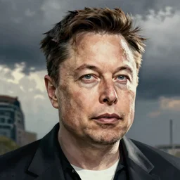 detailed art by master artist. inherent theme of elon musk, artistic - powerful, artistic - natural, artistic - expressive'