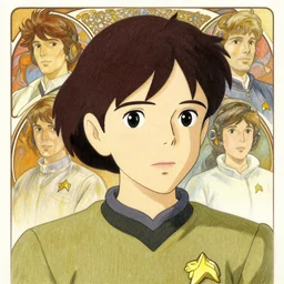 2 5 years - old sadie sink, starfleet officer, finely illustrated face, highly detailed, colored pencil, studio ghibli, tankobon, in the style of ilya kuvshinov and krenz cushart and william - adolphe bouguereau and alphonse mucha