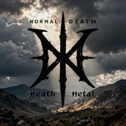 normal death metal logo