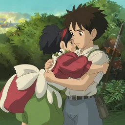 still image from the new studio ghibli animated film'war of the worlds'