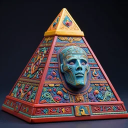 pyramid head from silent hill as pixar figurine, vibrant, hyperrealistic, maximalism, mystical, ornate, intricate