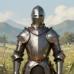 a portrait of a knight in a scenic environment by bayard wu!!!!!!!!!!!!!!!!!!!!!!!!!!!!!!!!!!, digital art, trending on artstation