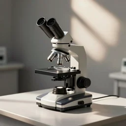 table, electron microscope photo