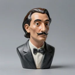 3D abstract resin miniature sculpture by Salvador Dali, Pablo Picasso, realistic, 8K, Product Introduction Photo, Hyperrealism. Subsurface scattering, raytracing, Octane Render, Zbrush, simple background