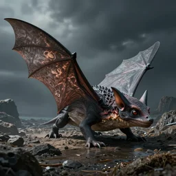 a photograph of a mammal sea reptile bat bird strange animal creature monster
