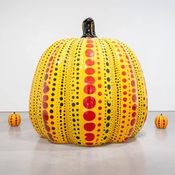 installation by yayoi kusama