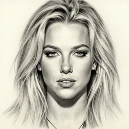 detailed portrait of britney spears pencil art, intricate, hyper detailed, realistic, oil painting, by julie bell, frank frazetta, cinematic lighting