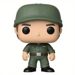 funko pop figure of alan alda as hawkeye from m * a * s * h