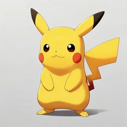 anatomical study, pikachu