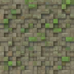 overgrown bricks texture art pbr materials procedural tile pattern substance photo game cg textures. com gametextures studio resource image handpaint minecraft style