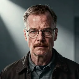 Walter White trapped in the backrooms, movie still frame, screenshot, intense, scary, liminal