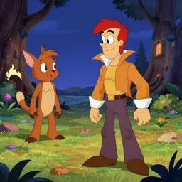 a beautiful photo from the live action remake of day of the tentacle