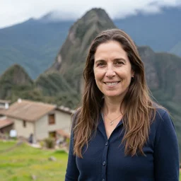 a portrait photo of terri fisher, facilitator in peru, by dawn pollich