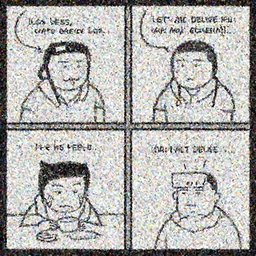 lines representing the meme called 'loss', ctrl alt delete comic