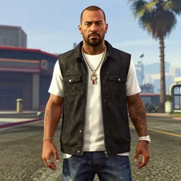 Dwayne The Rock as a gta v character, high quality loading screen,