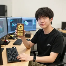 YandereDev, yandere developer, a guy, a guy, Alex, American game developer , award winning photo, 4K