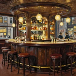 bar in new york city by toulouse lautrec