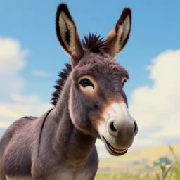 portrait donkey resembles biden!!, style artstation, style greg rutkowski, comic art book, octane render, unreal engine, epic game graphics, fantasy, ray tracing