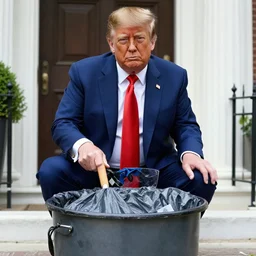 donald trump jr. as garbage pail kid called nerdy donny