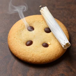 cookie minster smoking a joint
