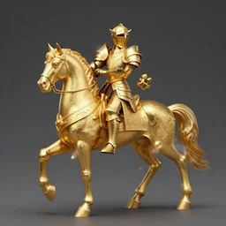 royal knight in golden sun ornament armor, dismounted, beksinski, trending on artstation