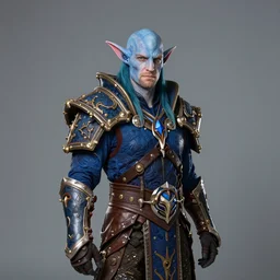 portrait of bobby kotick as a night elf from world of warcraft, cosplay, 5 5 mm photography, studio lighting