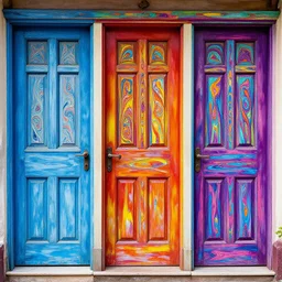 if the doors of perception were cleansed then everything would appear to man as it is, Infinite, realistic, psychedelic vibrant colors
