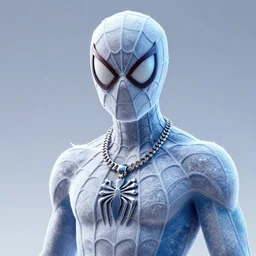 synthwave spiderman dreamlike with jewelry character art hyperdetailed 8 k realistic frostbite 3 engine cryengine dof trending on artstation
