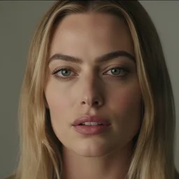 a mix of margot robbie and elisha cuthbert, hyper realistic face, beautiful eyes, cinematic, long shot, hyper detailed, 8 5 mm photograph, 8 k resolution, film still, sharp lens, wide lens