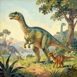 dinosaurs by John Minton