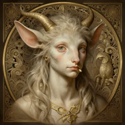 portrait of alex horne as a satyr, d & d, fantasy, intricate, elegant, highly detailed, digital painting, artstation, concept art, smooth, sharp focus, illustration, art by artgerm and greg rutkowski and alphonse mucha